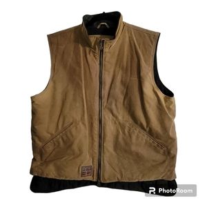 Outback Saw Buck Oilskin Waterproof XXL Vest